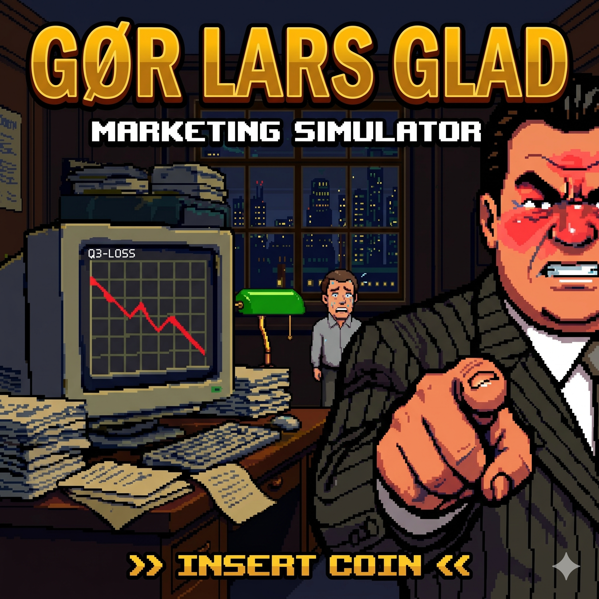 Gør Lars Glad: Marketing Simulator